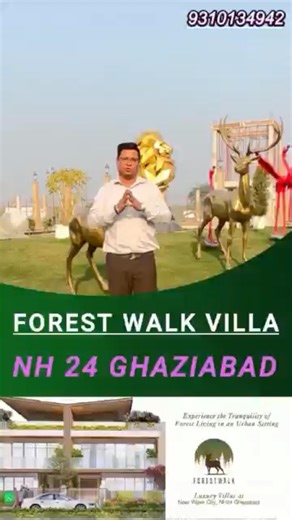 Rera Approved Villa in Ghaziabad l 163/225/335 Gaj Villa l 52 Acres Approved Township l 9310134942