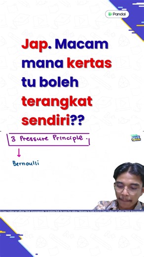 Prinsip Bernoulli: Fizik Tingkatan 5 Bersama Sir Kimi