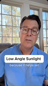 12K views · 1.8K reactions | What is “low angle sunlight” and why is it so important? #healthyliving | Dr. Brian Hoeflinger, MD | Facebook