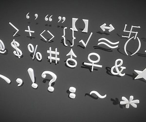 ArtStation - 3D Model - Symbols | Resources