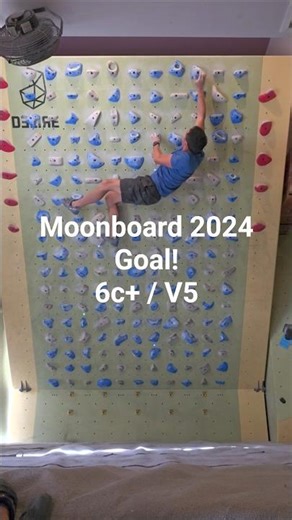 Moonboard Benchmark: Goal! (6c+ / V5)