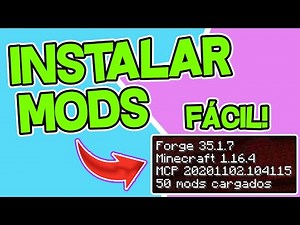 COMO DESCARGAR e INSTALAR MODS en Minecraft 2021 (TODAS las VERSIONES) - Tutorial