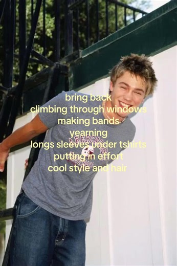 Nostalgic 2000s Men's Fashion Trends