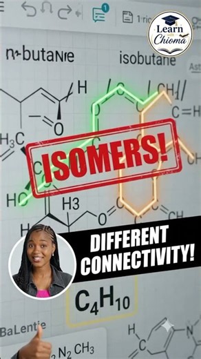 Stop Drawing Every Structure!How to spot Isomers fast 🧪✨