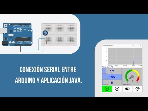 Conexión serial entre arduino y aplicación Java. #java #arduino #programacion