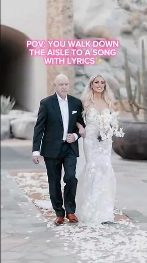 The BEST wedding songs for walking down the aisle