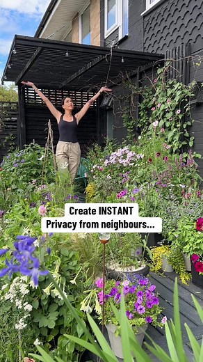 Floating Pergola for Instant Privacy in Your Garden