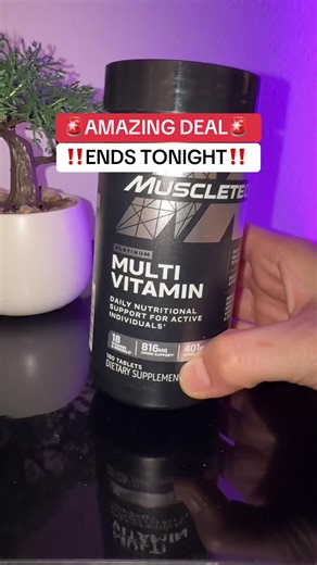 #multivitamin #muscletech