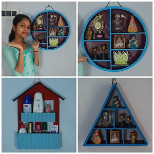 875K views · 4.1K reactions | Unique Room Decoration ideas - Cardboard crafts #roomdecoraion #deepscraft #craft #bestoutofwaste #recycling #roomorganizer | Deep's CRAFT | Facebook