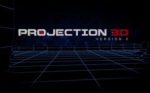 AE脚本-平面图片投射三维空间摄像机视差动画 Projection 3D v2