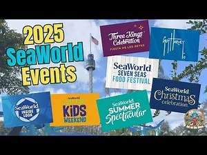 From Festivals to Fireworks: 2025 SeaWorld Orlando Event Lineup!