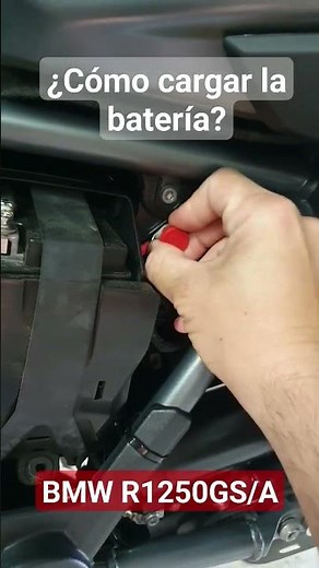 How to charge the battery on the R1250GS and Adventure? #bmw #bmwgsadventure #bmwr1200gsa #bmwmot...