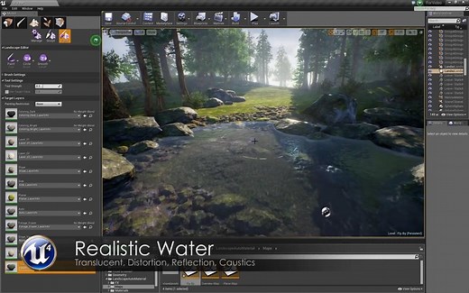 UE4 Pack- Landscape Auto Material