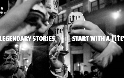 Leo kicks off Miller Lite's 50th anniversary with a toast from Christopher Walken