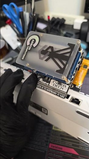 Raspberry Pi 500+ Battery Powered Cyberdeck #raspberrypi #cyberdeck #adafruit #singleboardcomputer