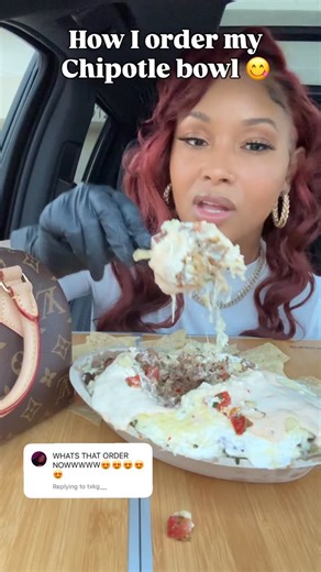 817K views · 18K reactions | How I order my viral Chipotle Bowl  #mukbang #foodie #viral #chipotle #foodstagram #reels #foodies | Queen Beast | Facebook