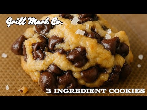 VIRAL RECIPE | 3 Ingredient Cookies on the Traeger