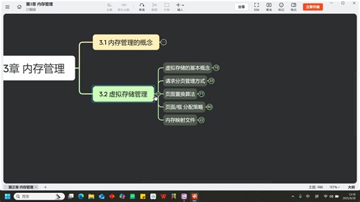 第3章 内存管理-3.2 虚拟存储管理-页面置换算法 页面/框分配策略 内存映射文件-操作系统OS-复盘