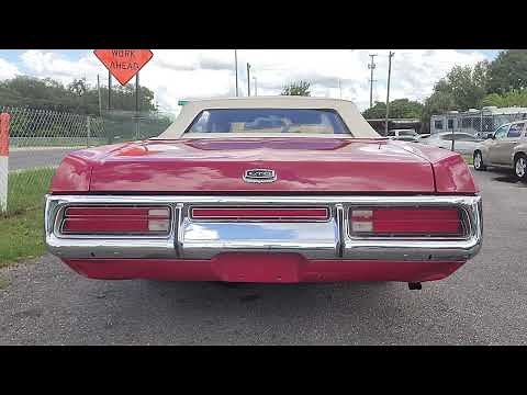 1972 Ford LTD Convertible 351 V8 Startup and Test-drive