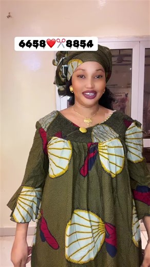 Traditional African Dress Showcase with Colorful Patterns