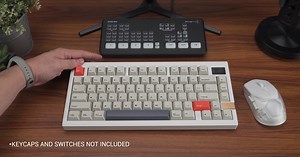 2.9K views · 40 reactions | Set your imagination free with the CIDOO V75 Plus barebone. It's your canvas, your way! Harness the power of its versatile tri-mode connectivity, VIA software support, innovative gasket mount, south-facing keys, and universal Kailh socket for endless creative possibilities.  | EASY PC | Facebook