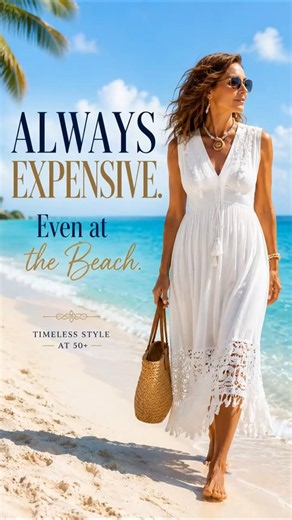 Cool Beach Outfits That Always Look Expensive After 50