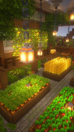 bunniestream | he’s so busy🐝 ✨ . . . Built by me🌱 (@bunniestream) no ai 🚫 Inspired by original house design @zaypixel Texture pack: Better Crops 3D... | Instagram