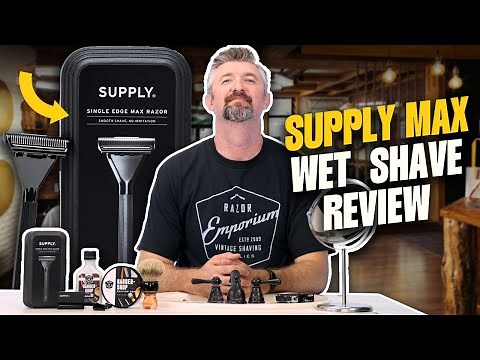 Hate Cartridge Razors? Try Max Single Edge Razor from SUPPLY