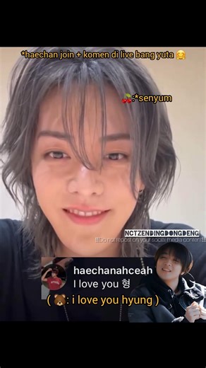 lucu banget dua makhluk tsundere lagi kangen2an 🤗 ‼️Don't repost‼️#yuta #haechan #nct127