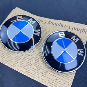 2 badges BMW pour capot et coffre - Emblème de capot avant de 82 mm   Logo de remplacement de 74 mm sur le hayon du coffre pour voitures BMW - Etsy France