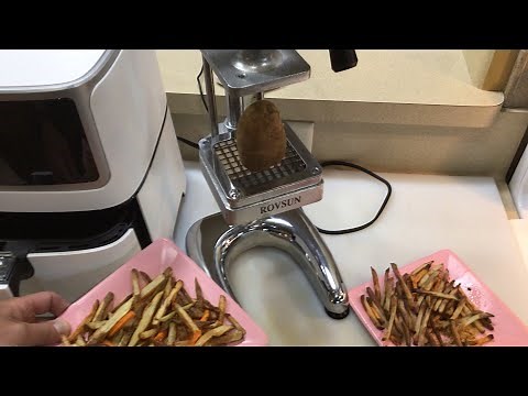 Awesome New Commercial French Fry Cutter From Rovsun! Very Nice!