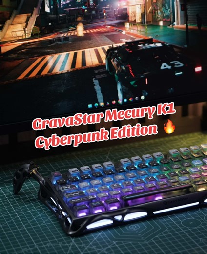 GravaStar Mercury K1 Pro Cyberpunk Edition ASMR Experience