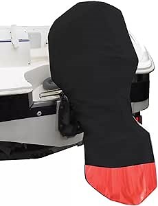 Amazon.com: Oceansouth Full Outboard Motor Engine Cover (Black, 200hp to 300hp (Long Leg)) : Sports & Outdoors