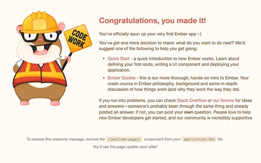 【教程】Ember.js入门讲解 @nightire (中文语音/无字幕)