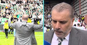 Postecoglou Shows Why He Is So Beloved With Emotional Interview After Celtic Title Win | Balls.ie