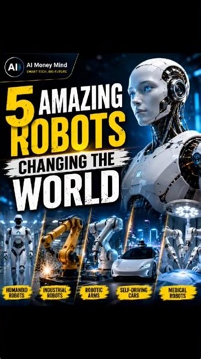 5 Amazing Robots Changing the World 🤖 | The Future of Robotics Is Here!