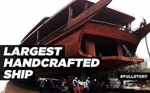 1.1M views · 1.4K shares | Where the world depends on machines, see how these brilliant craftsmen in Kerala build gigantic ships without them! #OMGIndia #FullStory Kerala Tourism Incredible India | HISTORY | Facebook