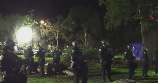 Construction preparations spark protests at People's Park in Berkeley