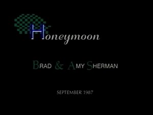 Honeymoon 1987