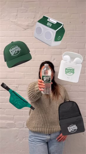 Poland Spring Water on Instagram: "Hydration pays off💧Join Rewards Drop™ and start redeeming your gear — link in bio! #PolandSpring"