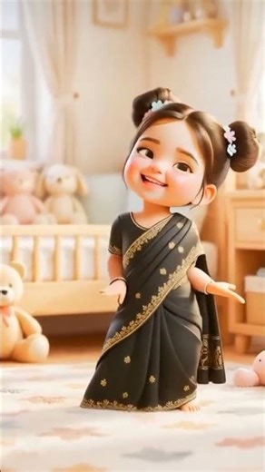 Saree ka fall 🤍 & AI cuteness on full swing 💃✨Saree ka fall vibes only ✨