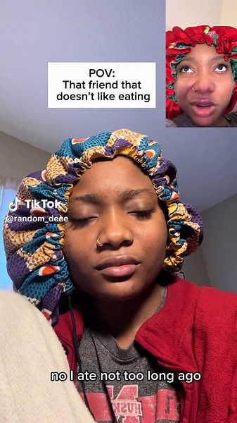 That friend that doesn’t like eating