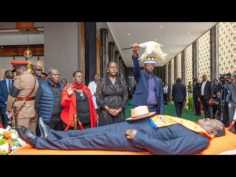 Winnie Odinga Eulogy To Her Dad Raila Odinga, Try Not To Cry😭
