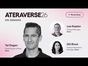Atera vision, roadmap, and product preview