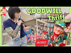 Goodwill Was Lame... Then They Rolled Out the Vintage Christmas Jackpot! | Niknax