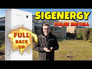 Installing a Sigenergy Solar & Battery System with Full Home Backup | Slate Roof UK