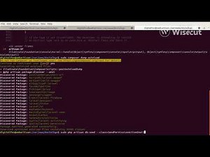 Target class [sendpermissionactionemail] seeder does not exist