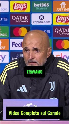 Spalletti in his pre-Sporting Lisbon press conference: "Vlahovic would be delighted to stay at Ju...