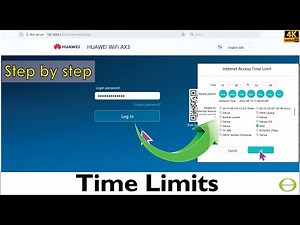 How to Set Parental Control Time Limits and Control Devices-Huawei AX3 Router