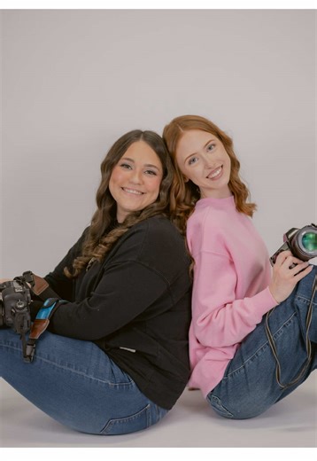 behind the scenes of two photographers trying to create content for in our new studio 🫶🏼 documenting all the giggles, creative debates, and us just figuring it out as we go. #photographystudio #behindthescenes #reallife #contentcreator #photographer